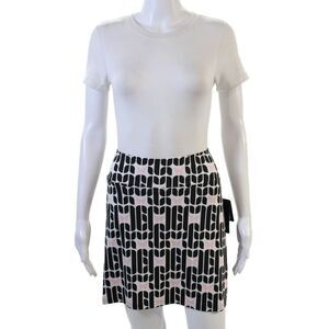 Golftini Womens Sisterhood Geometric Print Tennis Skort Black Size L